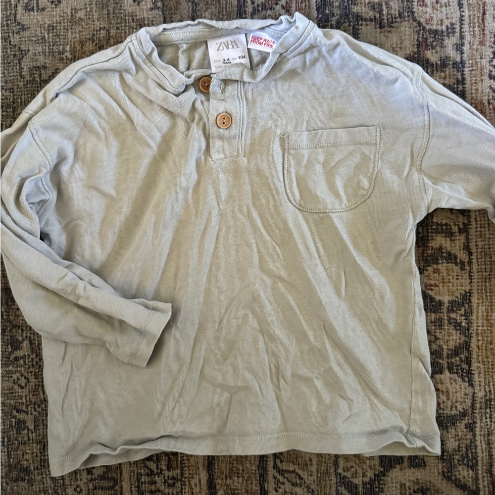 Zara kids long sleeve tshirt